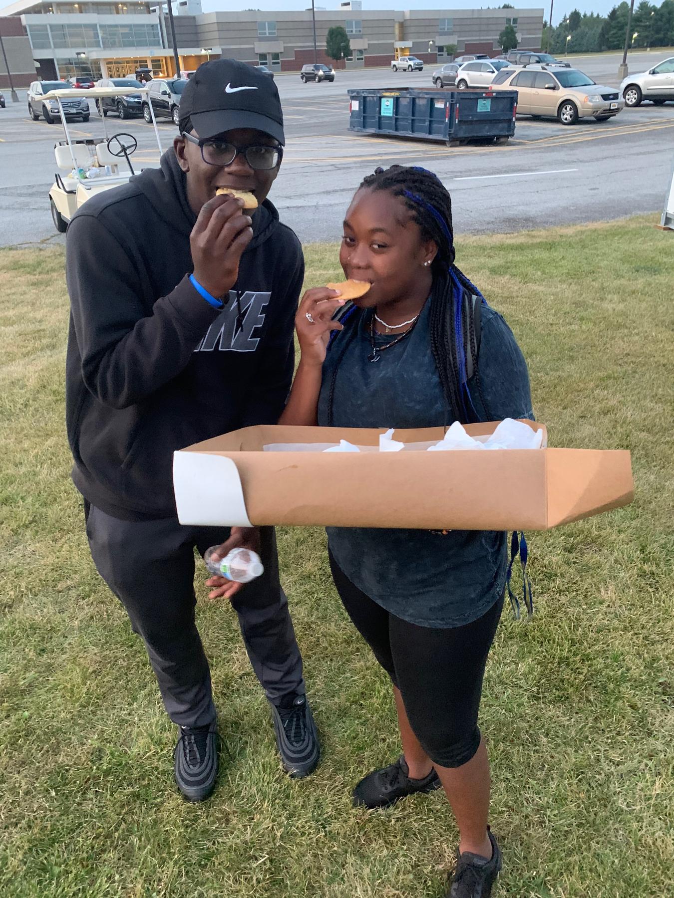 COOKIES!!!!!!
Saint John Indiana Corn Roast 2021 after a day of volunteering.
