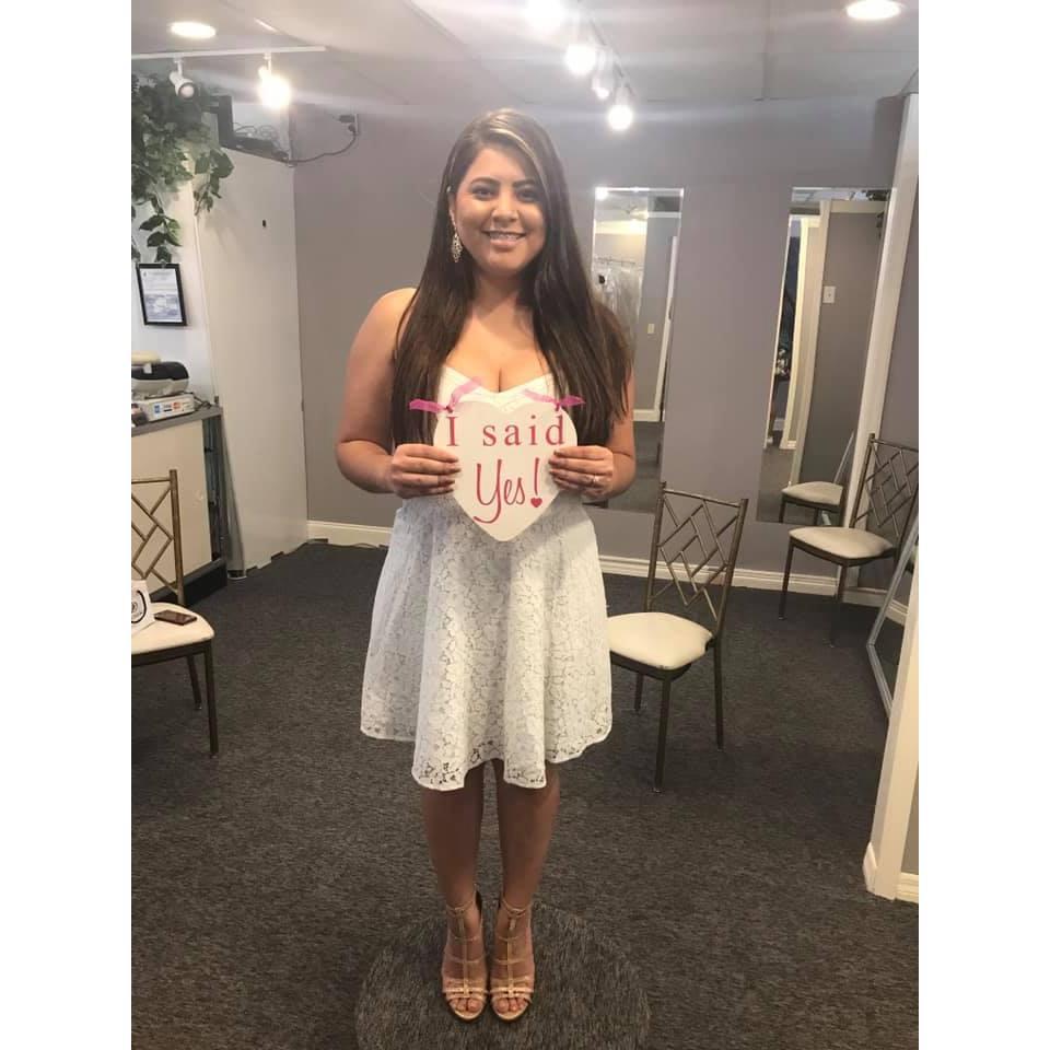 The day I said "Yes!" to the dress! (May 4, 2019)