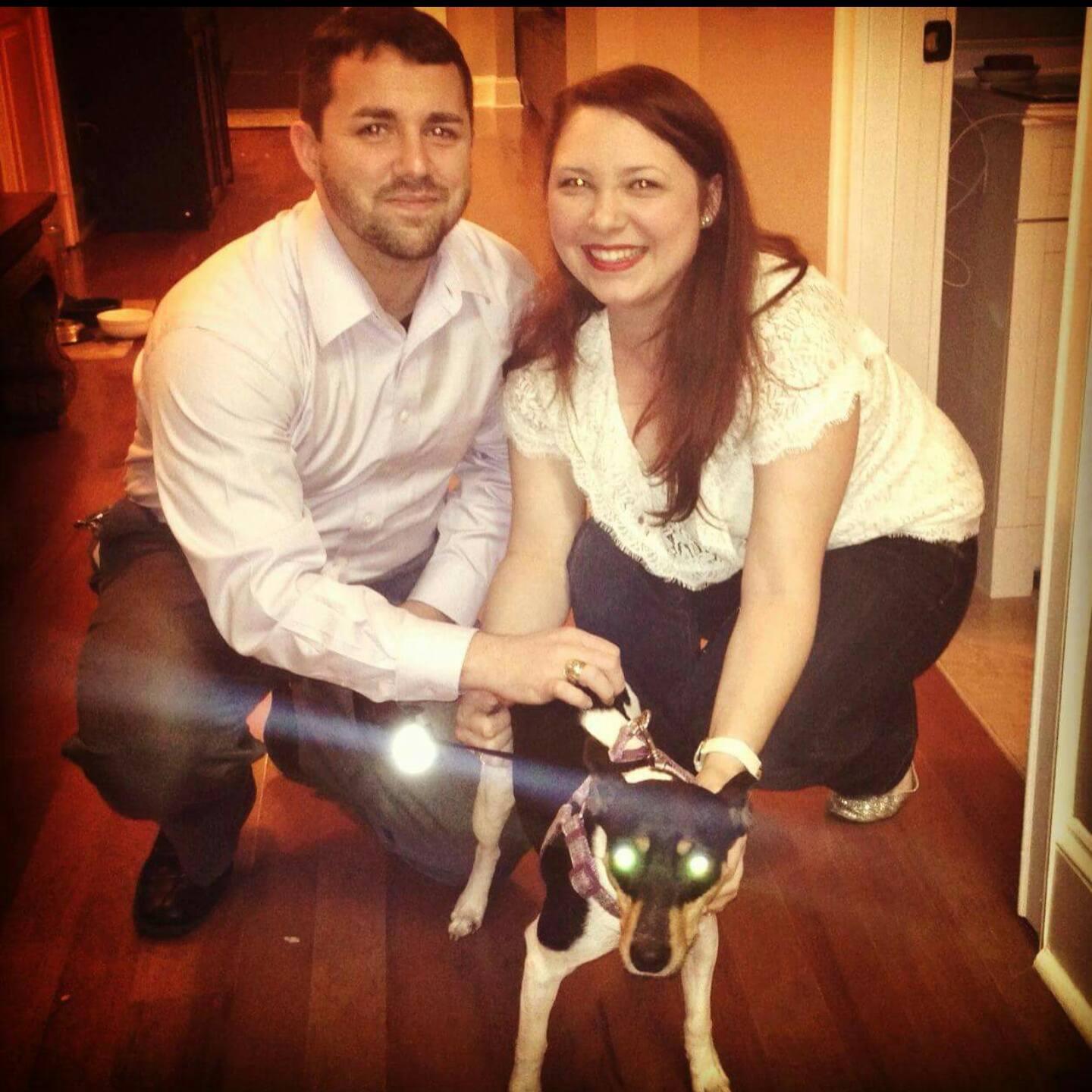 The day we adopted Elsie Moo. January 2013.