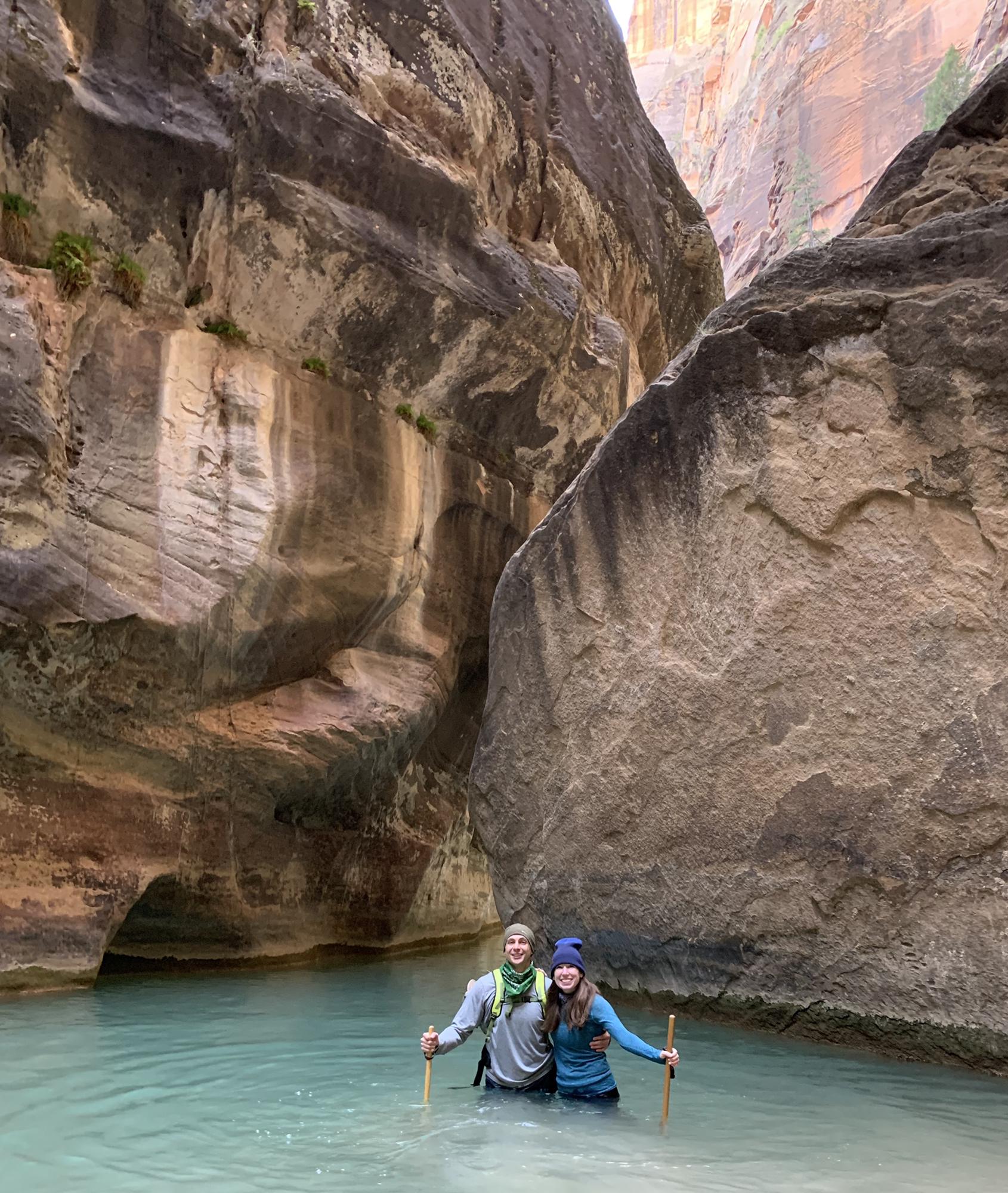 honeymoonin at Zion National Park