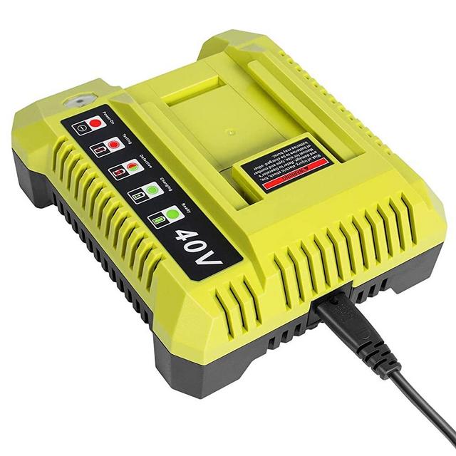Girapow 40V Charger for Ryobi, OP401 40 Volt Lithium Ion Battery Charger for OP4015 OP4026 OP4026A OP4030 OP4040 OP4050 OP4050A OP4060 OP40261 OP40301 OP40401 OP40501 OP40601 Li-ion Battery