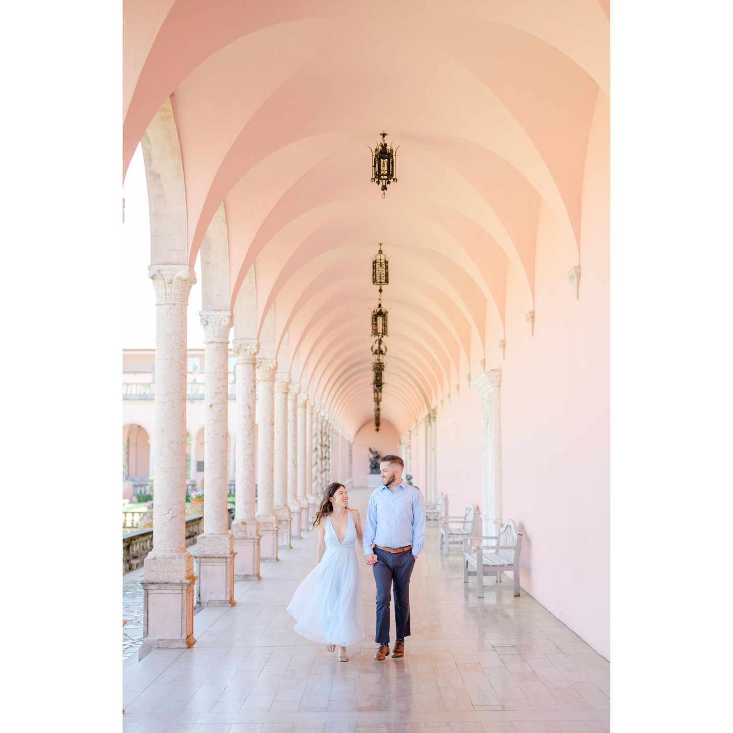 Engagement session at Ringling Museum!