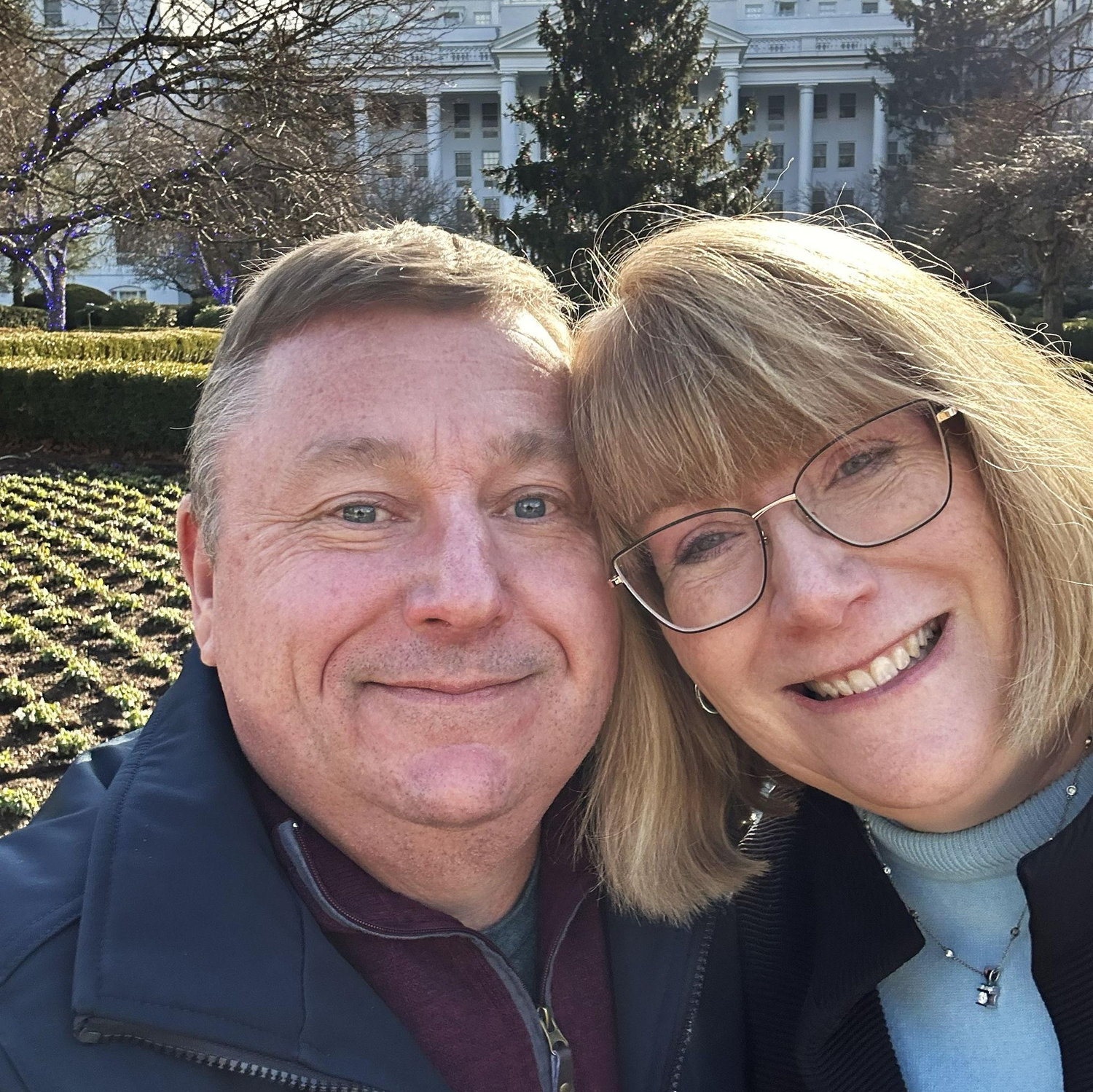 We got engaged at The Greenbrier Resort in WV. This was a surprise trip to celebrate his birthday, but the surprise ended up being mine when he proposed with a gorgeous ring!