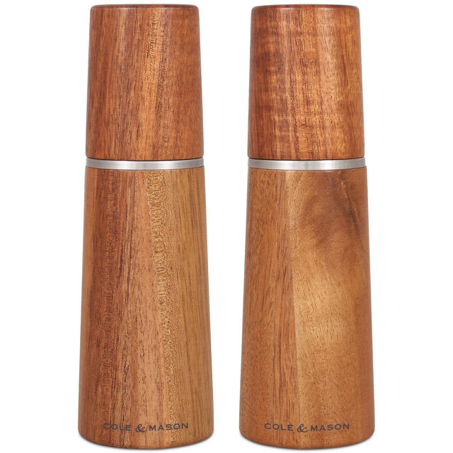 Cole & Mason Marlow Acacia Wood Mill Gift Set