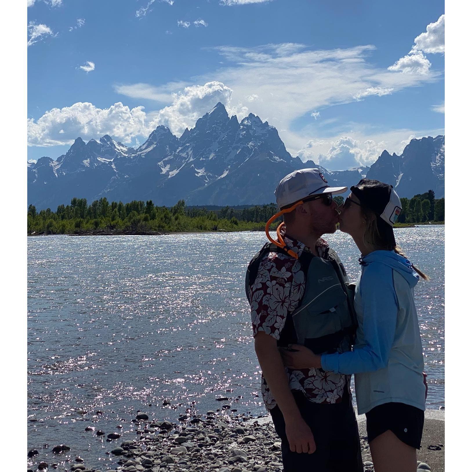 Rafting in Grand Teton National Park!