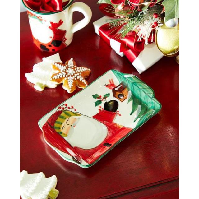 VietriOld St. Nick 2020 Limited Edition Small Rectangle Platter