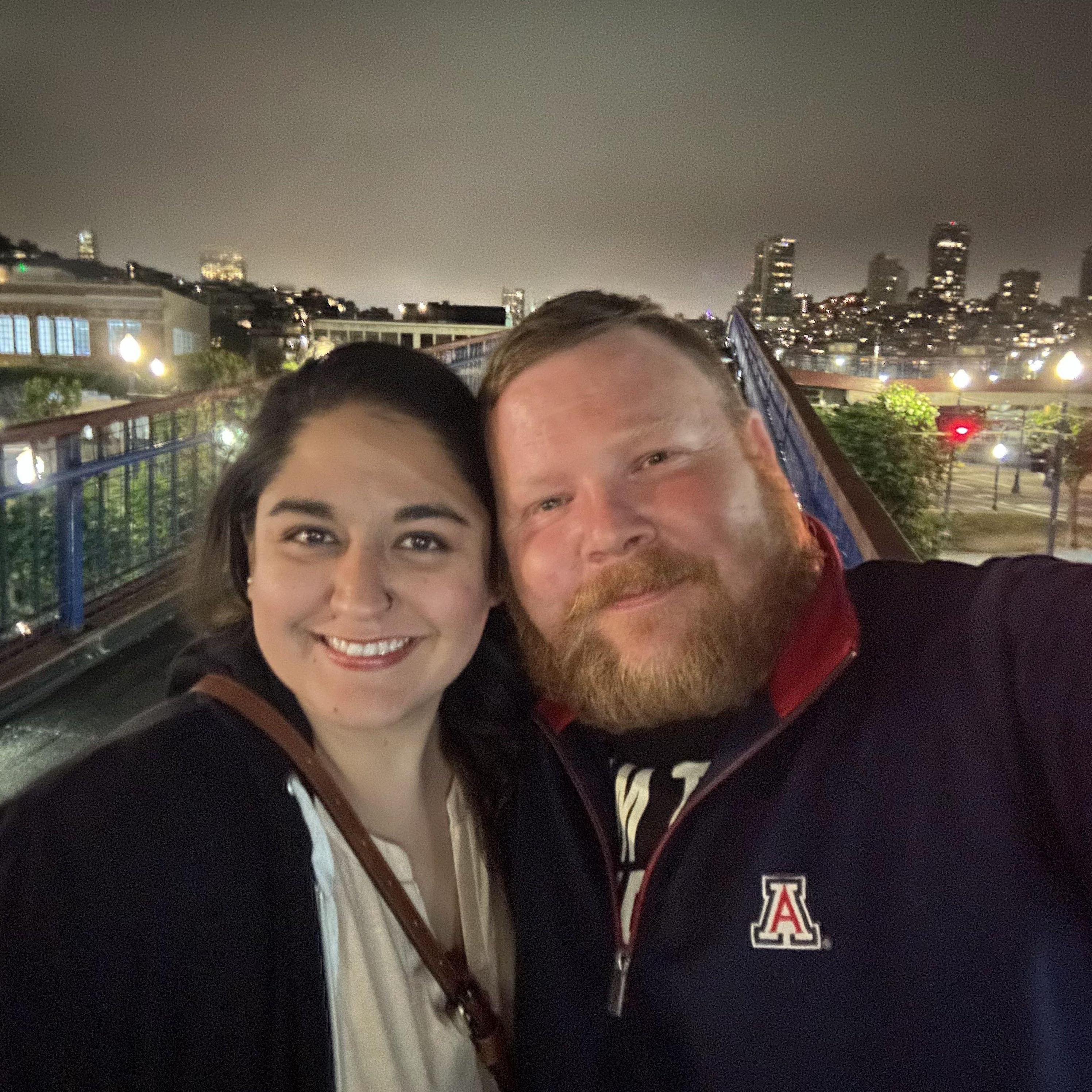 A view of San Francisco skyline from Fisherman’s Wharf, September, 2023.