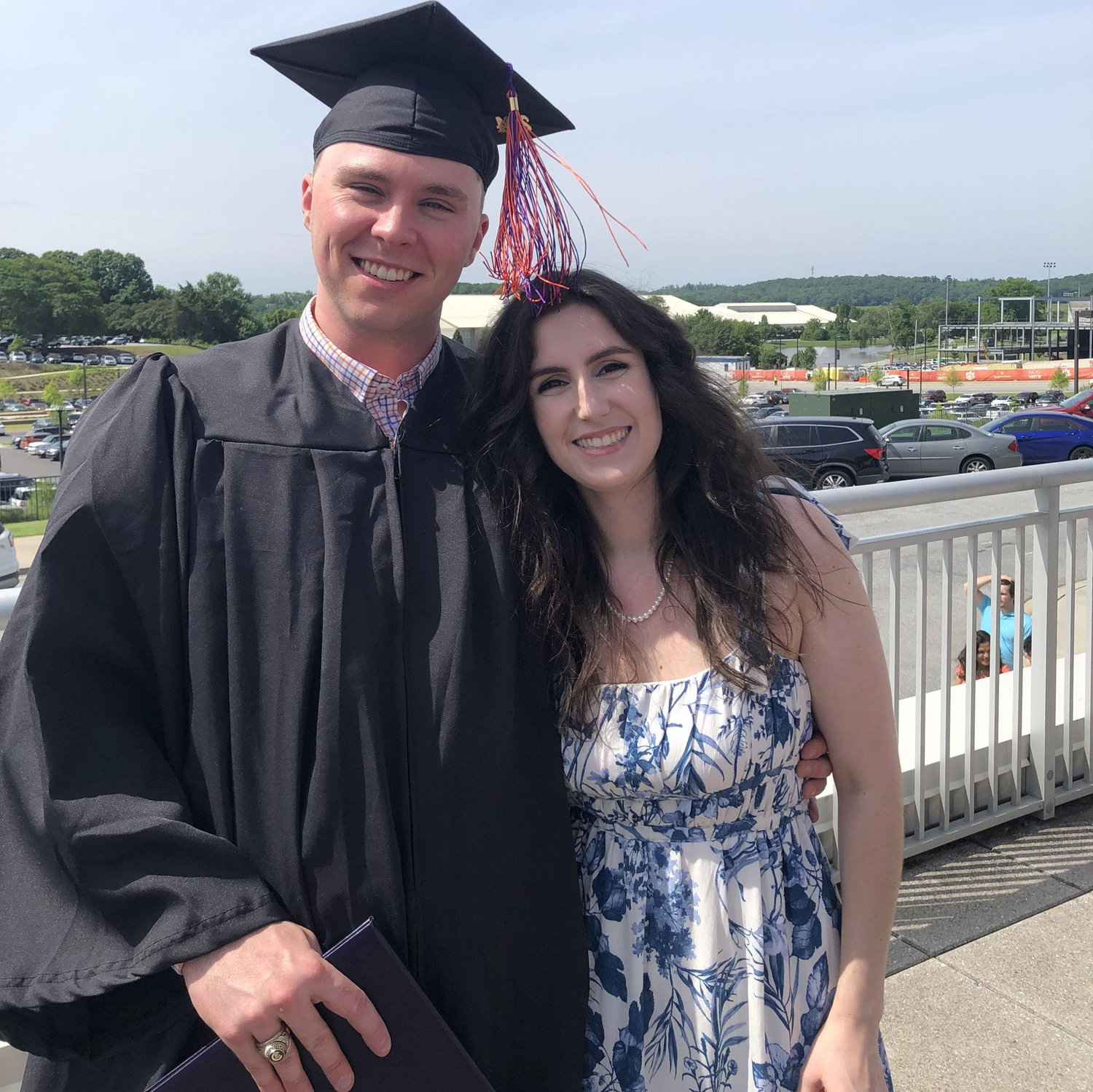 Caleb's graduation