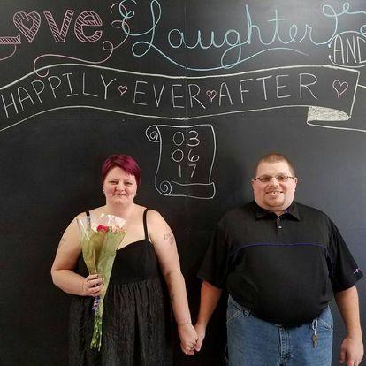 The day we first got married