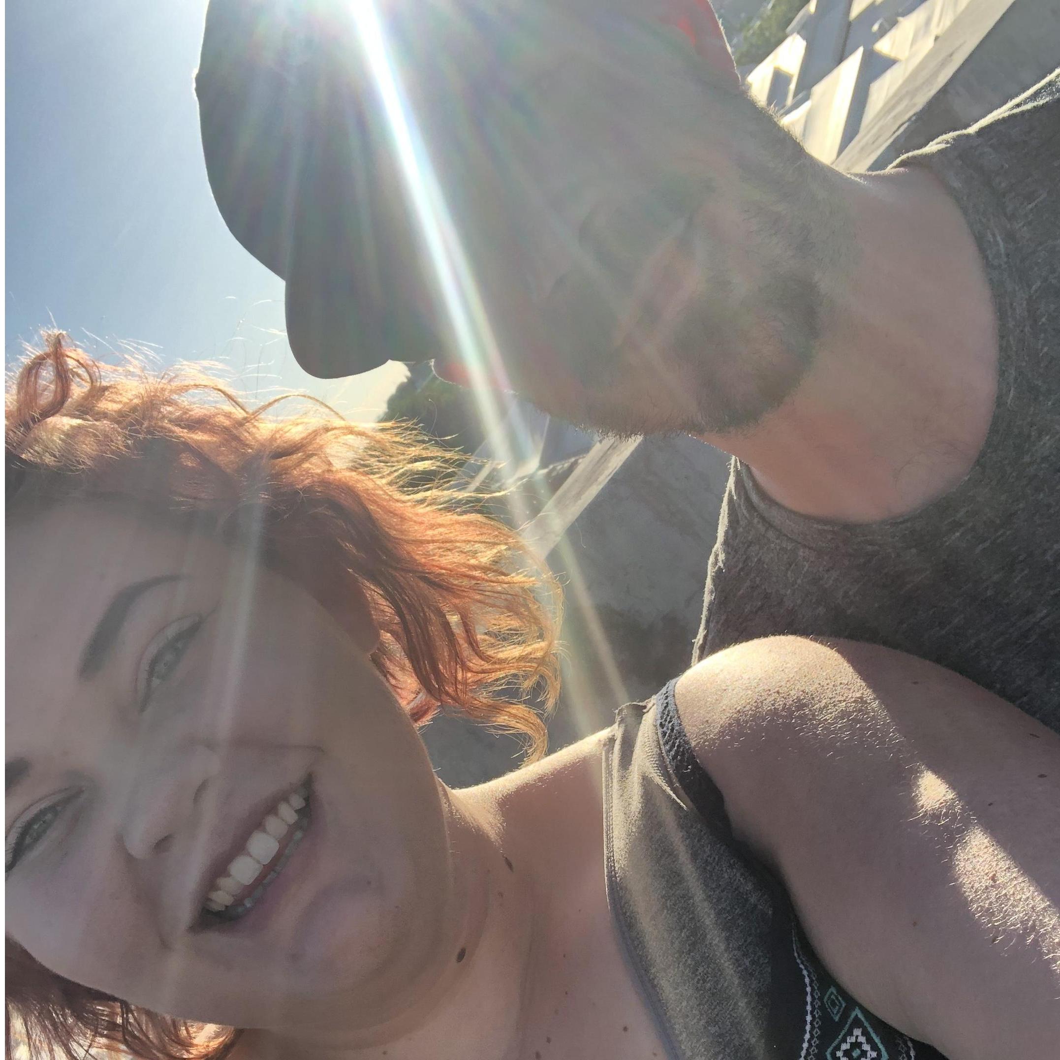 Us at our most recent Salt Lake trip we took with Meme! (brides mom)
