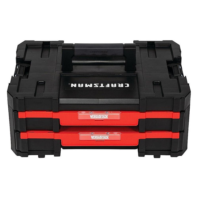 CRAFTSMAN Plastic Tool Box With Drawers, Organizer and Storage (CMST17804)