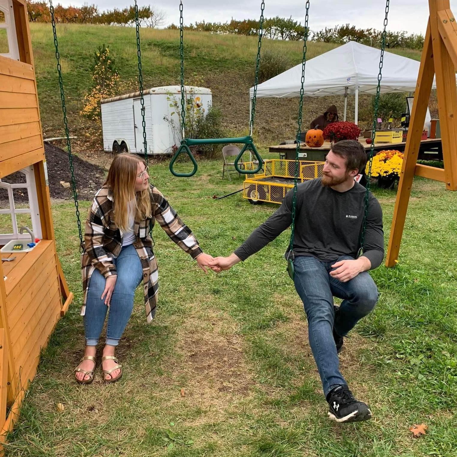 Apple picking, fall 2022