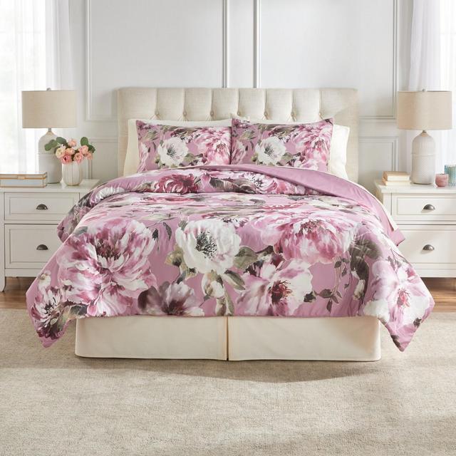 BrylaneHome Eleanor Comforter Set - King, Floral