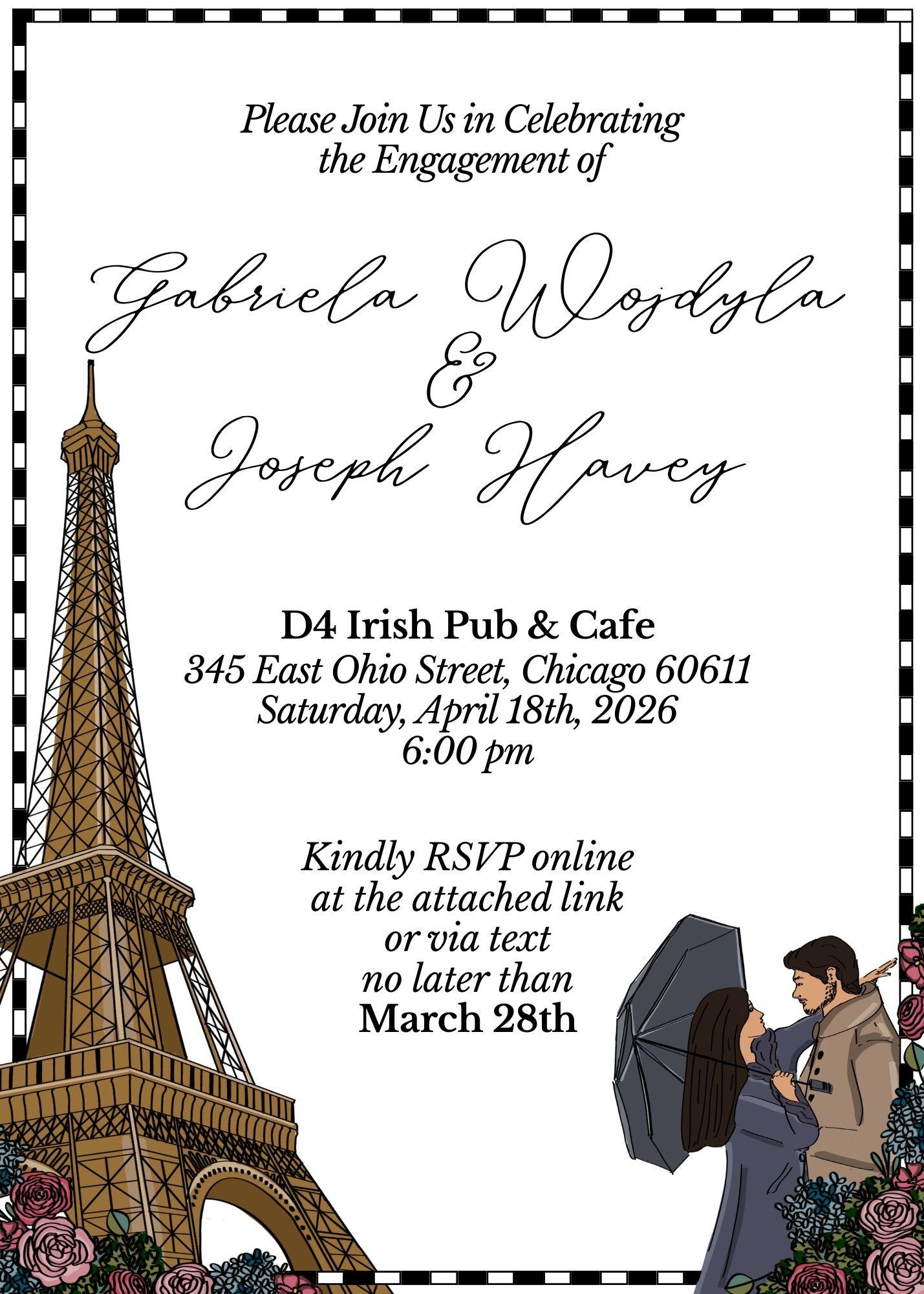 The Wedding Website of Gabriela Wojdyla and Joseph Havey