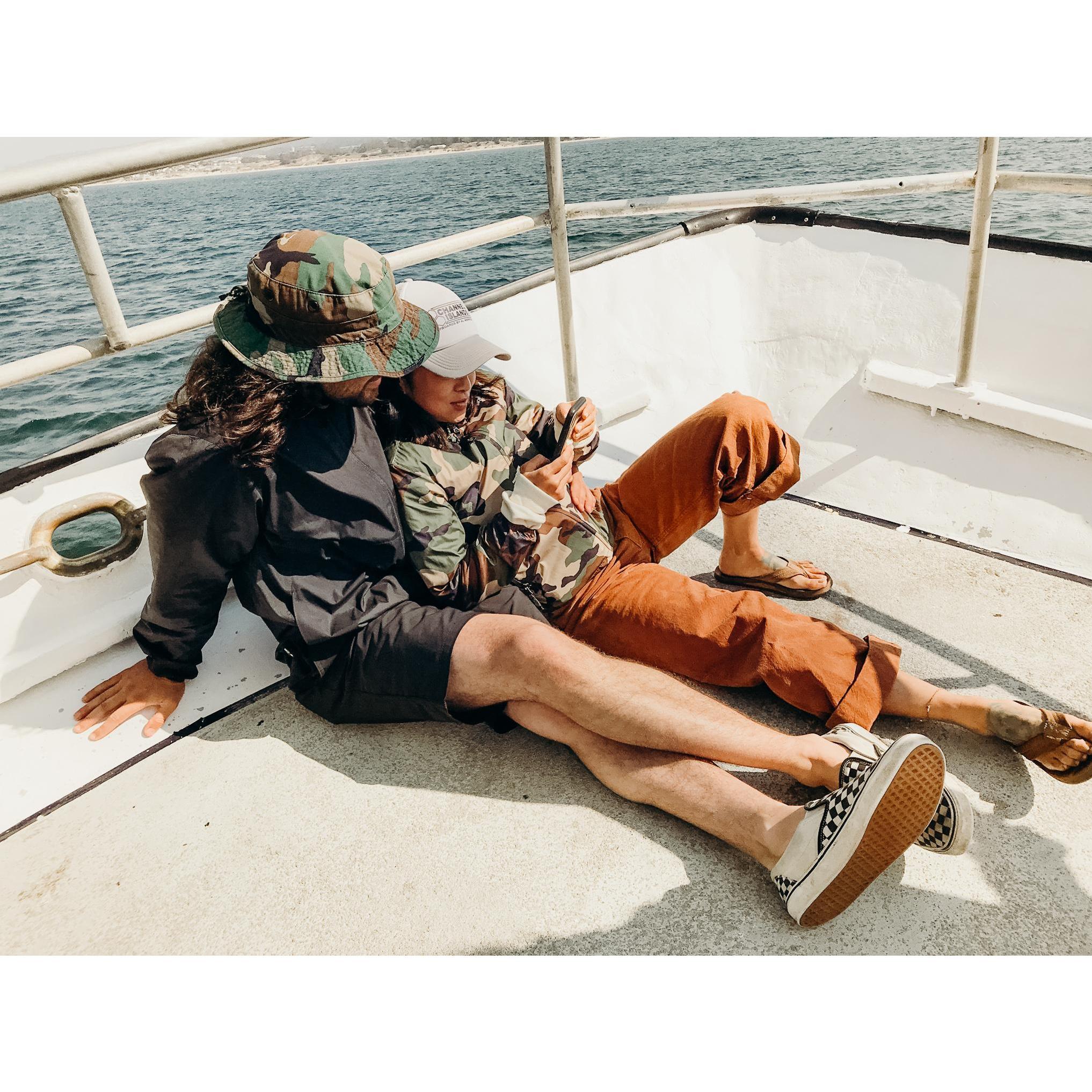 Whale watching in Monterey 2018