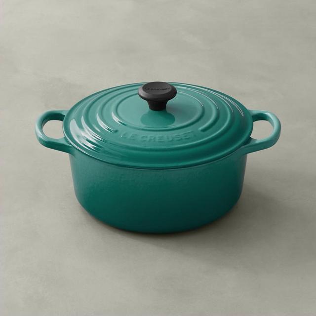 Le Creuset Signature Cast-Iron Round Dutch Oven, 3 1/2-Qt., Caribbean