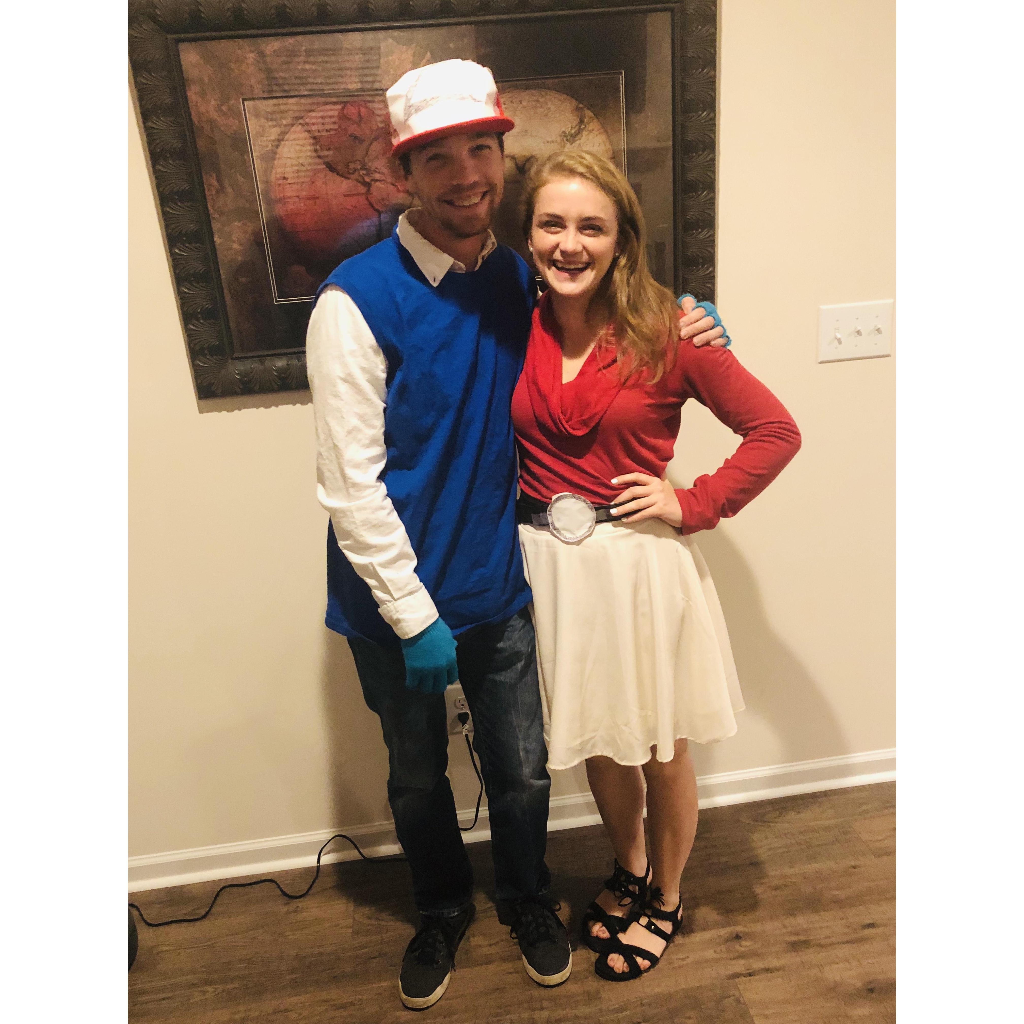 Gotta catch-em all... not too bad for a last minute Halloween costume