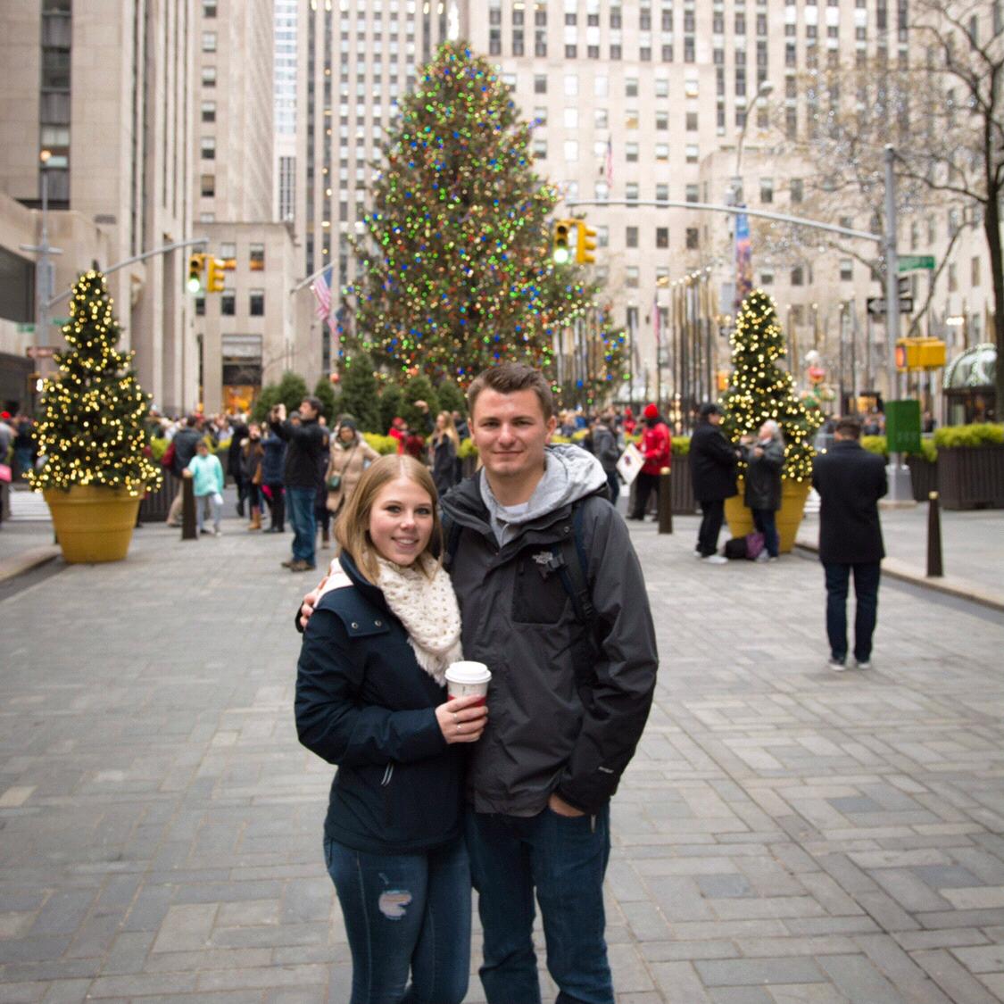 December 3, 2017 - Rockefeller Center to see the tree