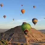 Hot Air Balloon Flight over Teotihuacan