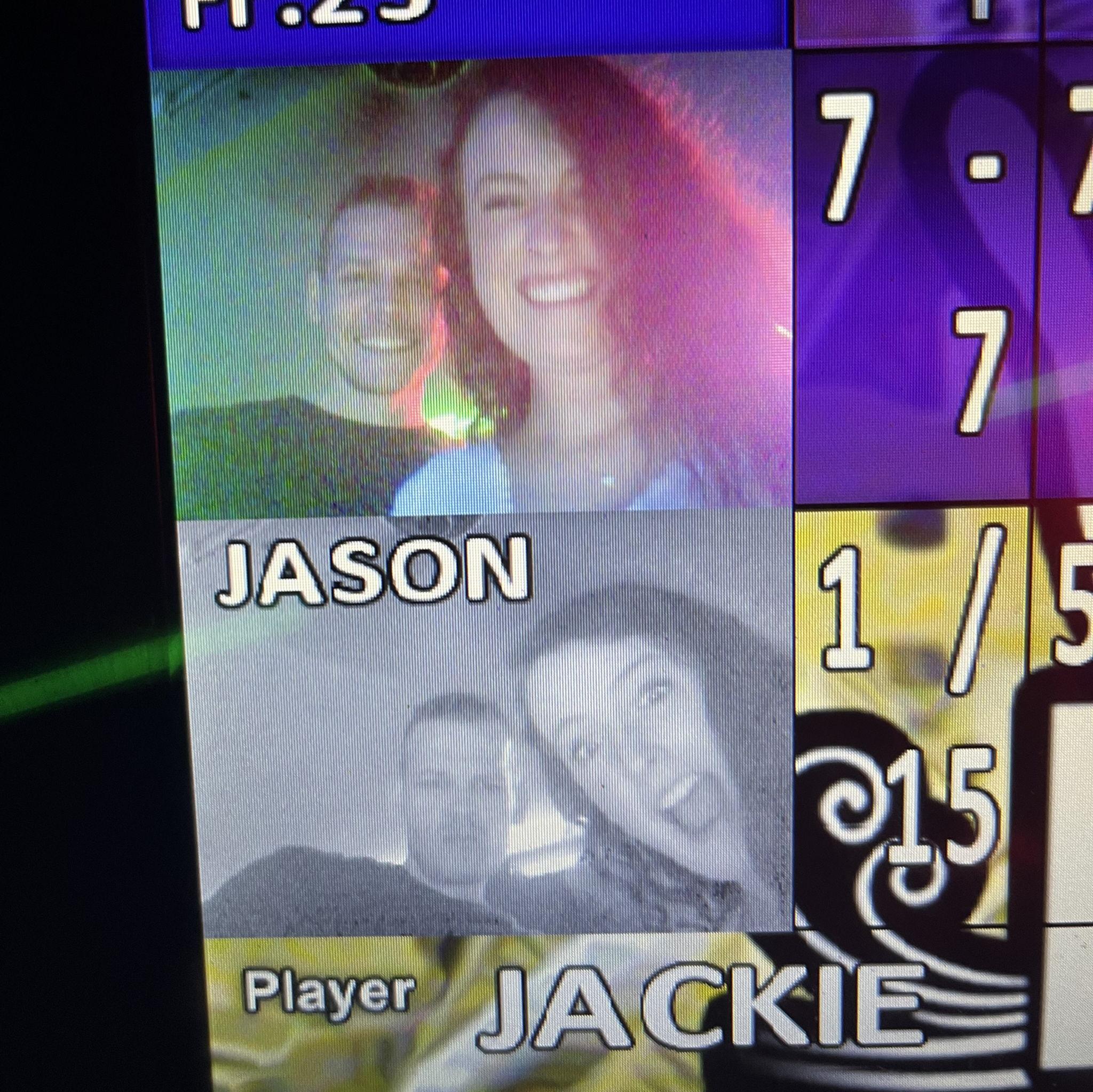 Our first picture, from our second date.