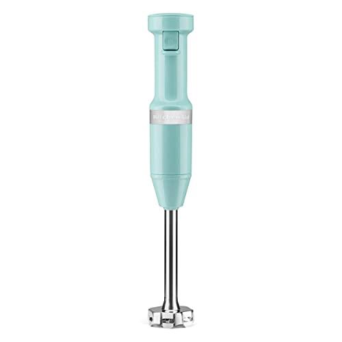 KitchenAid KHBV53AQ Variable Speed Corded Hand Blender, Aqua Sky