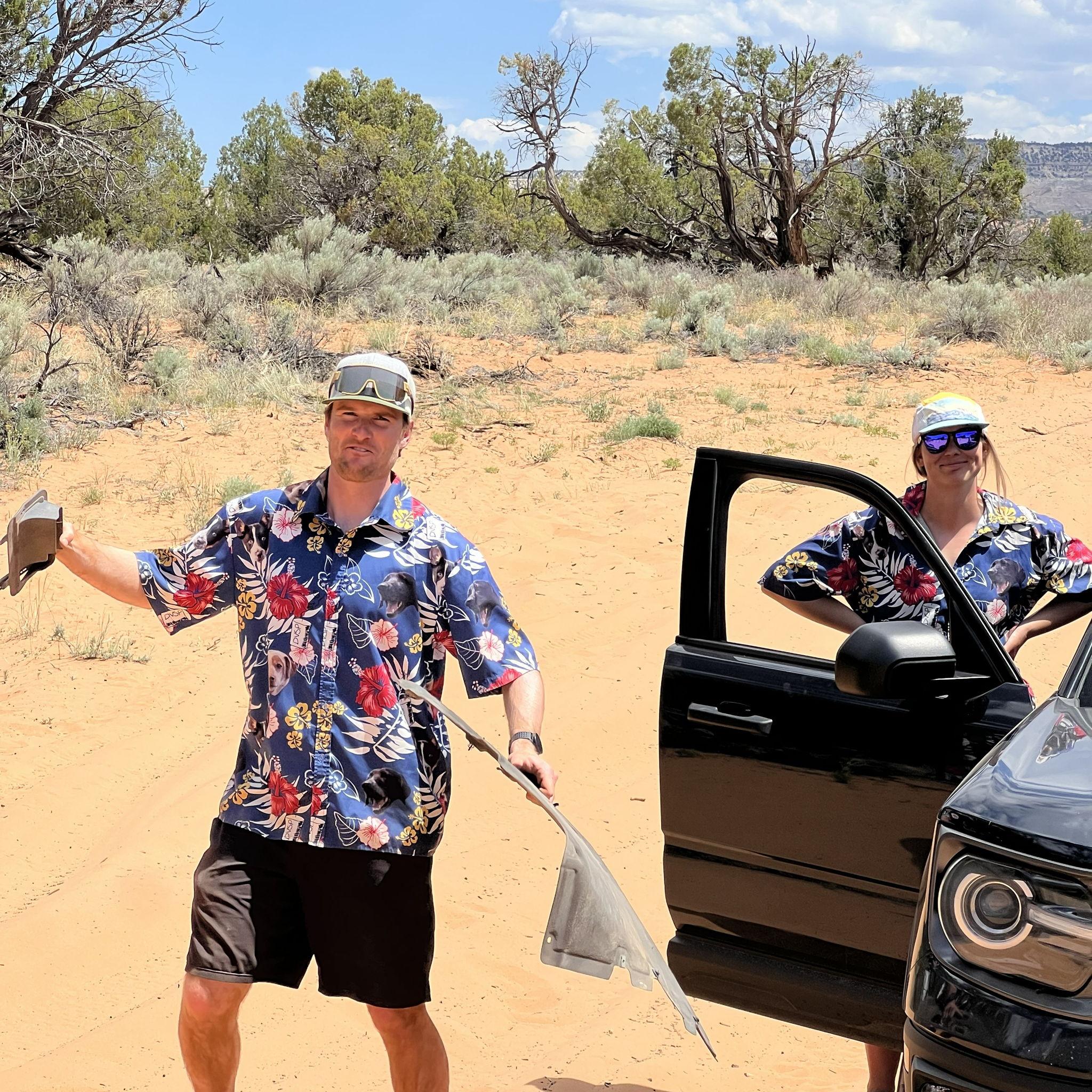 Vinny is still getting the hang of off-roading, Victoria is not impressed