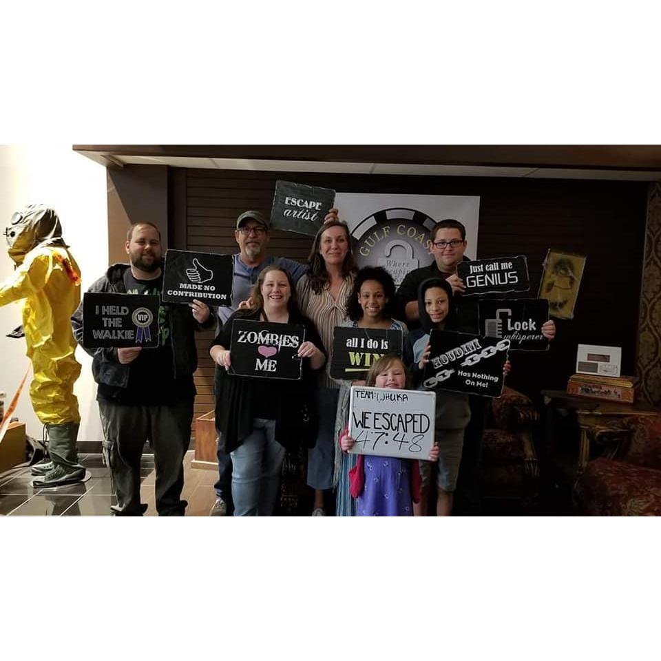Zoombie Escape Room 
"We actually do make a good team!" (Bride's family)