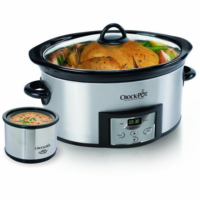 Crock-Pot 6-Quart Programmable Slow Cooker with Dipper