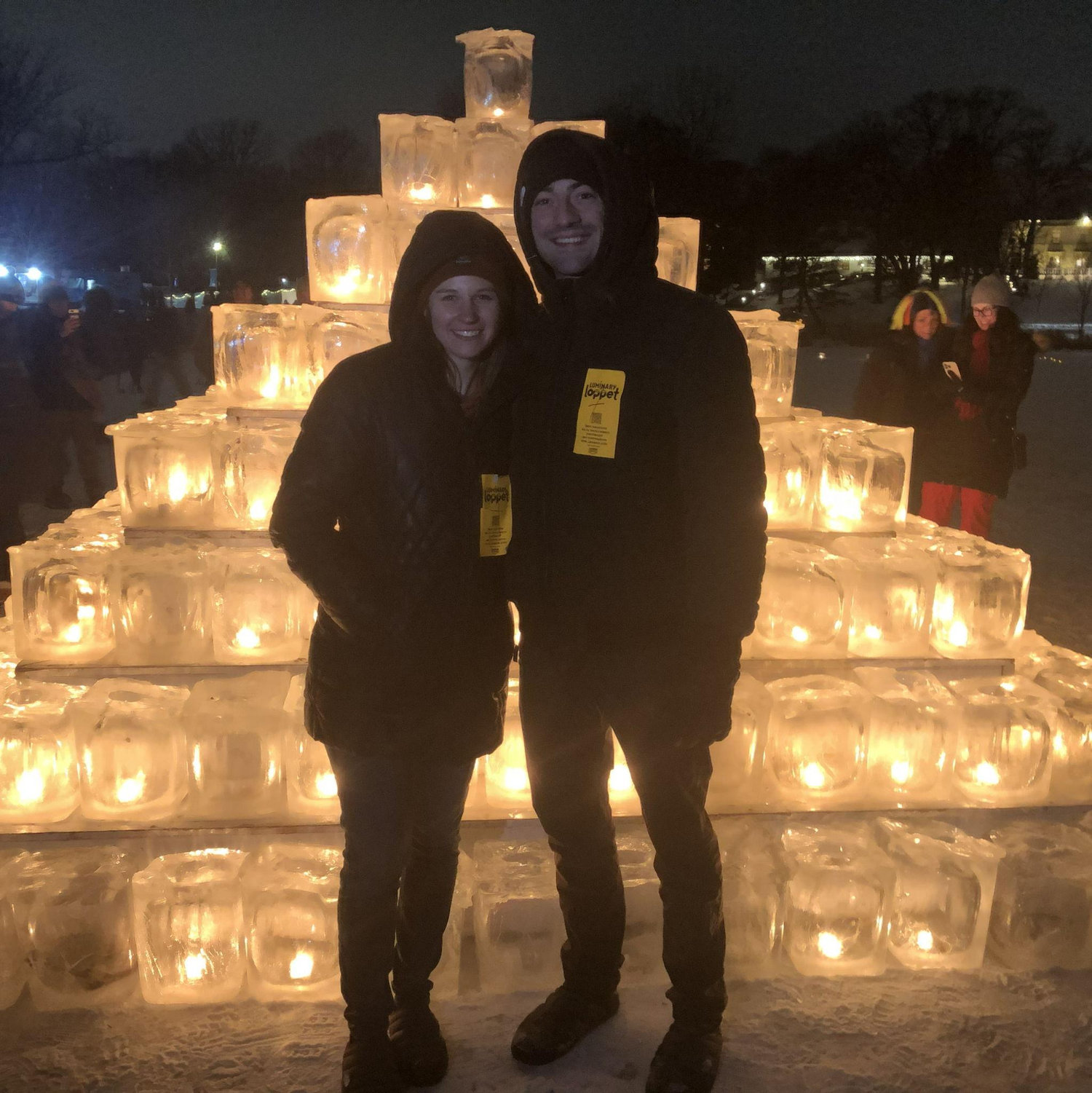 Lantern Walk in the Minneapolis Winter
