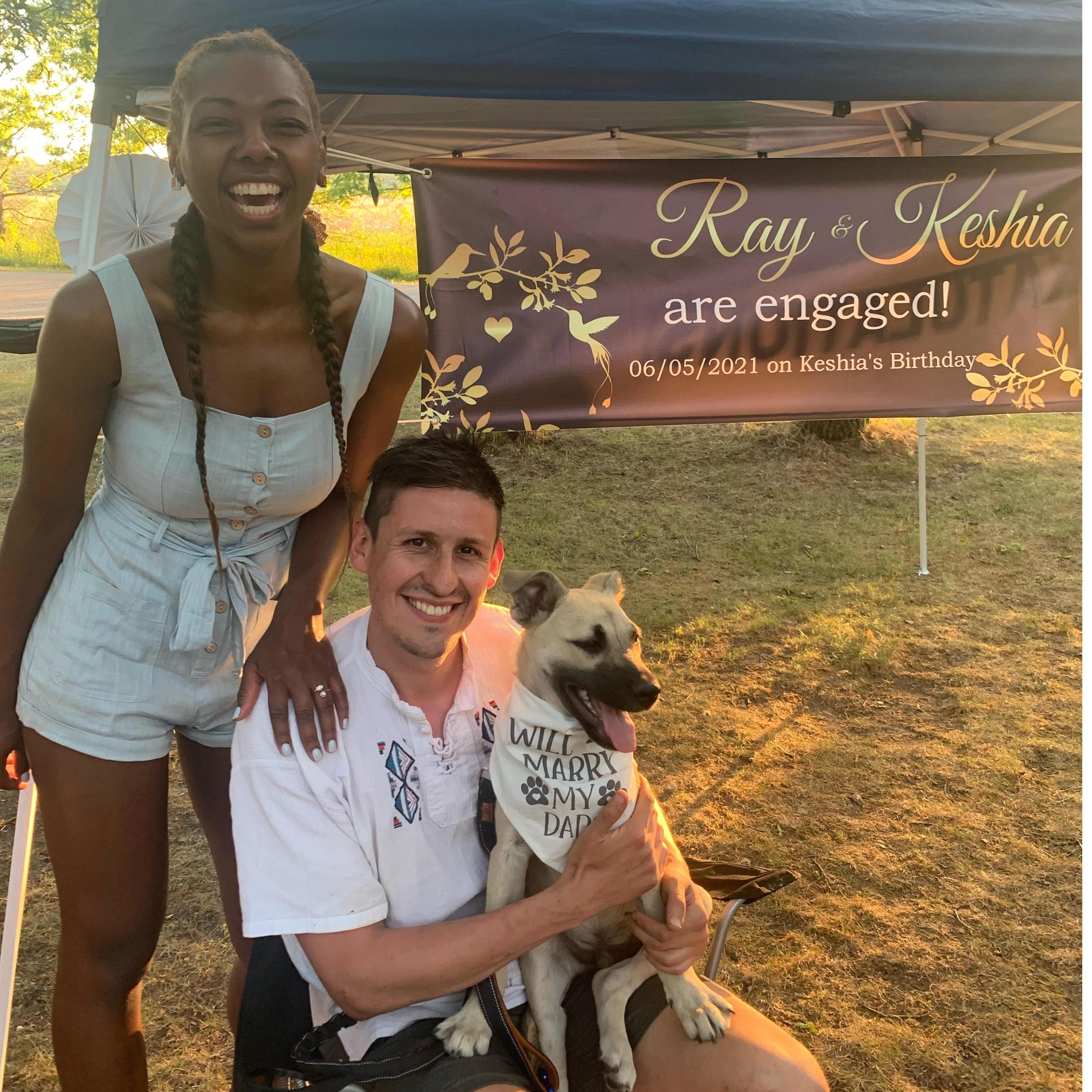 Ramon and Shirley (Keshia's mom) had it all planned for months!
