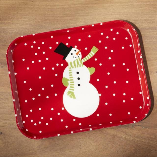 Snowman Tray