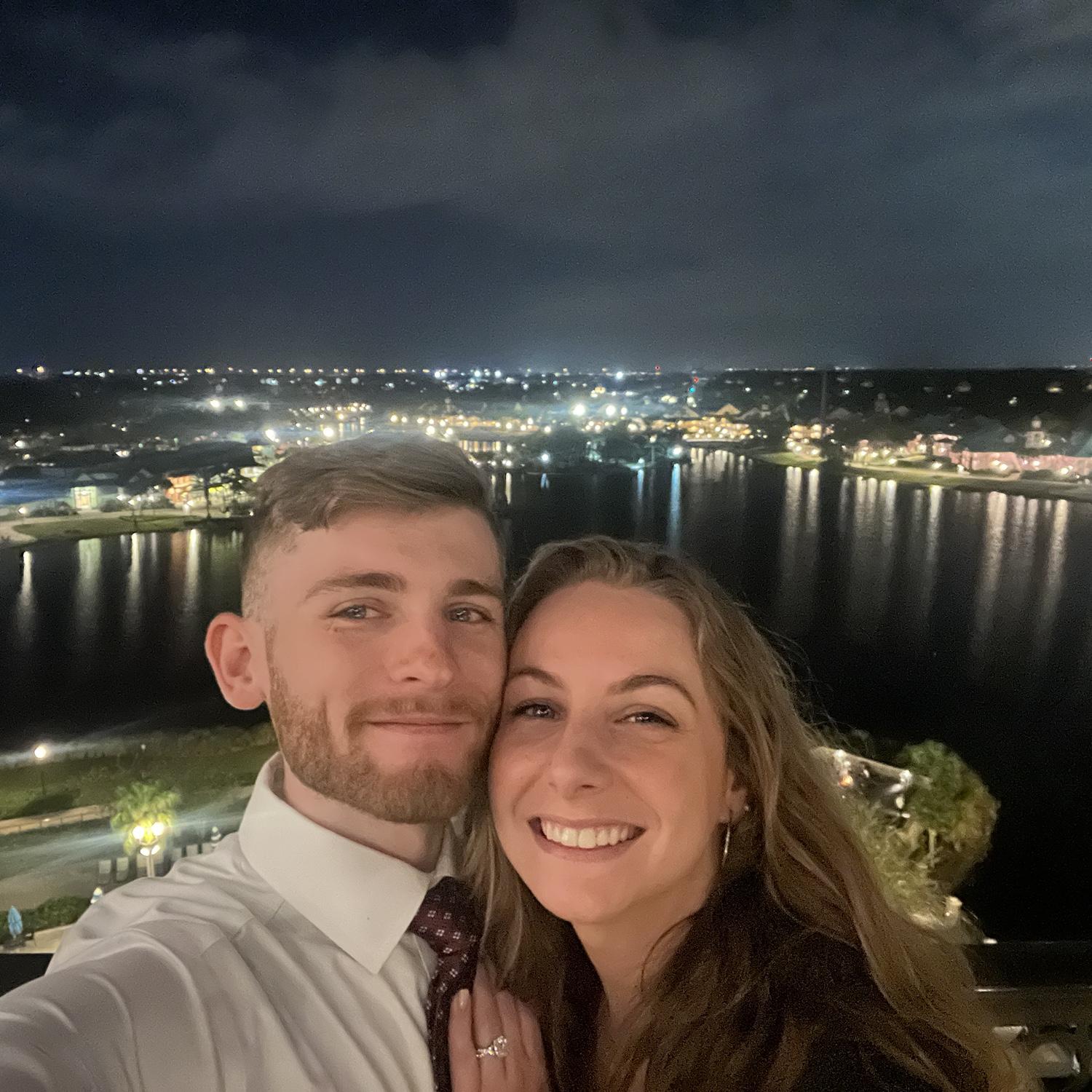 The first dinner post engagement