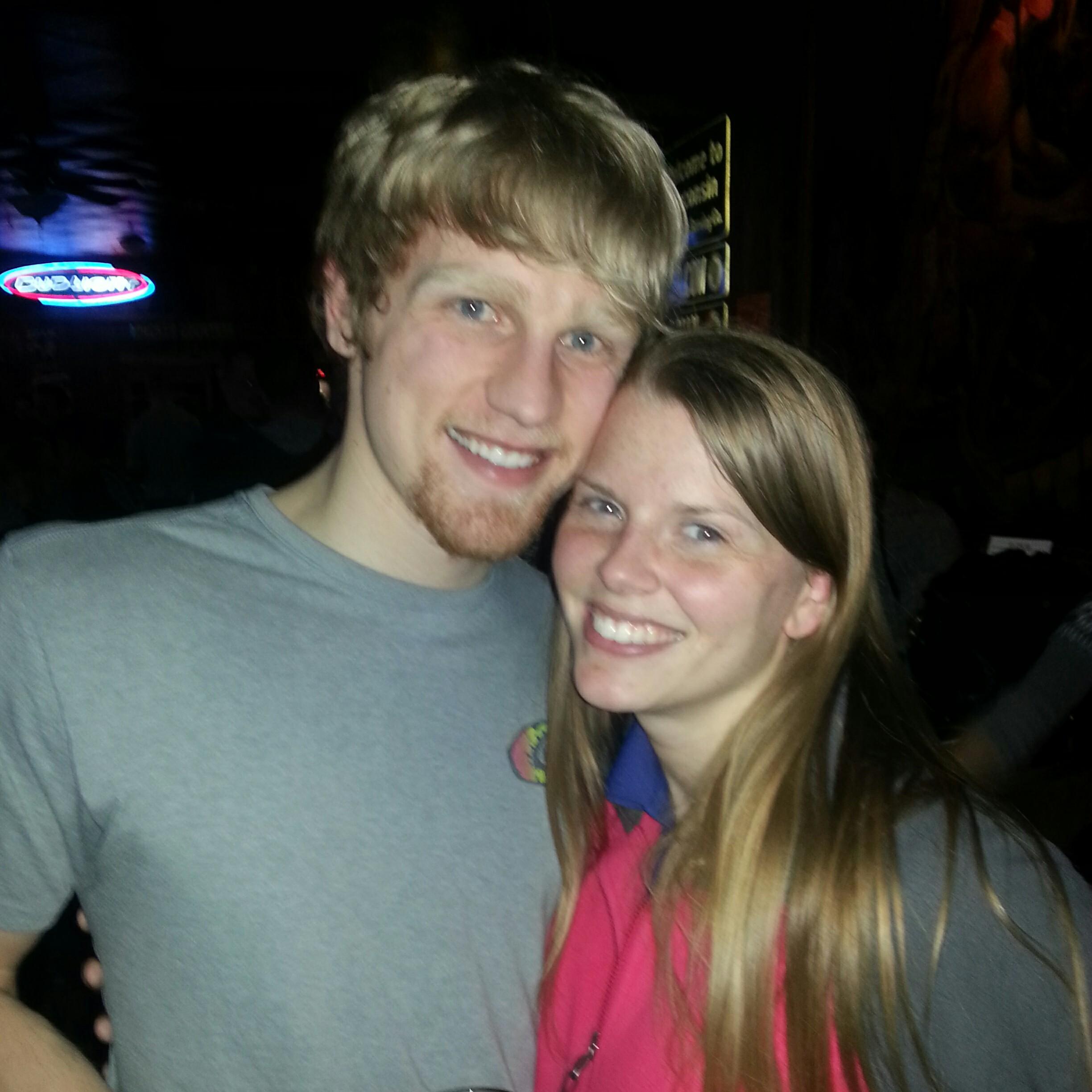 Our first picture together