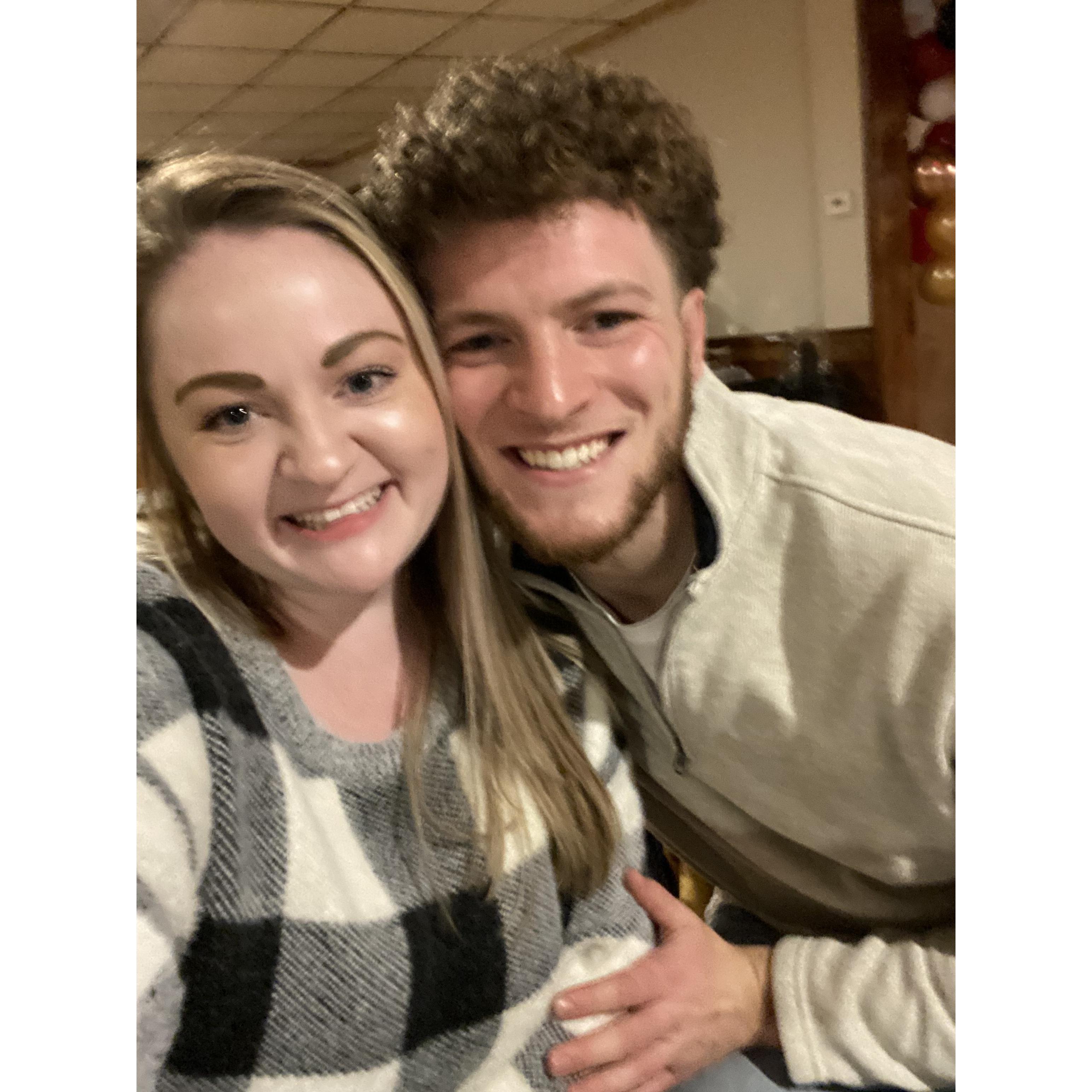 Our engagement party! Thank you to everyone who came to celebrate with us!