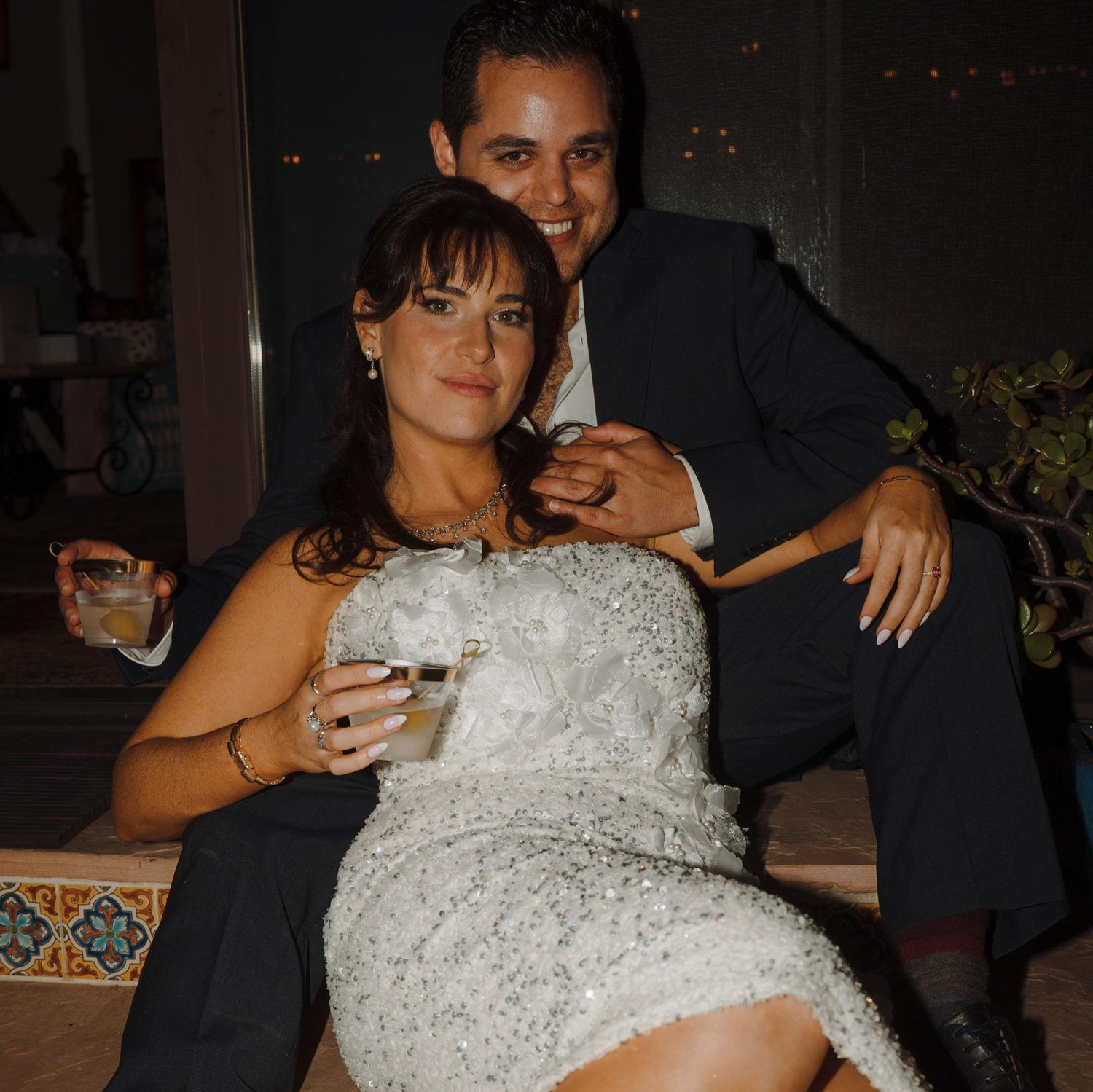 Our engagement party🤍