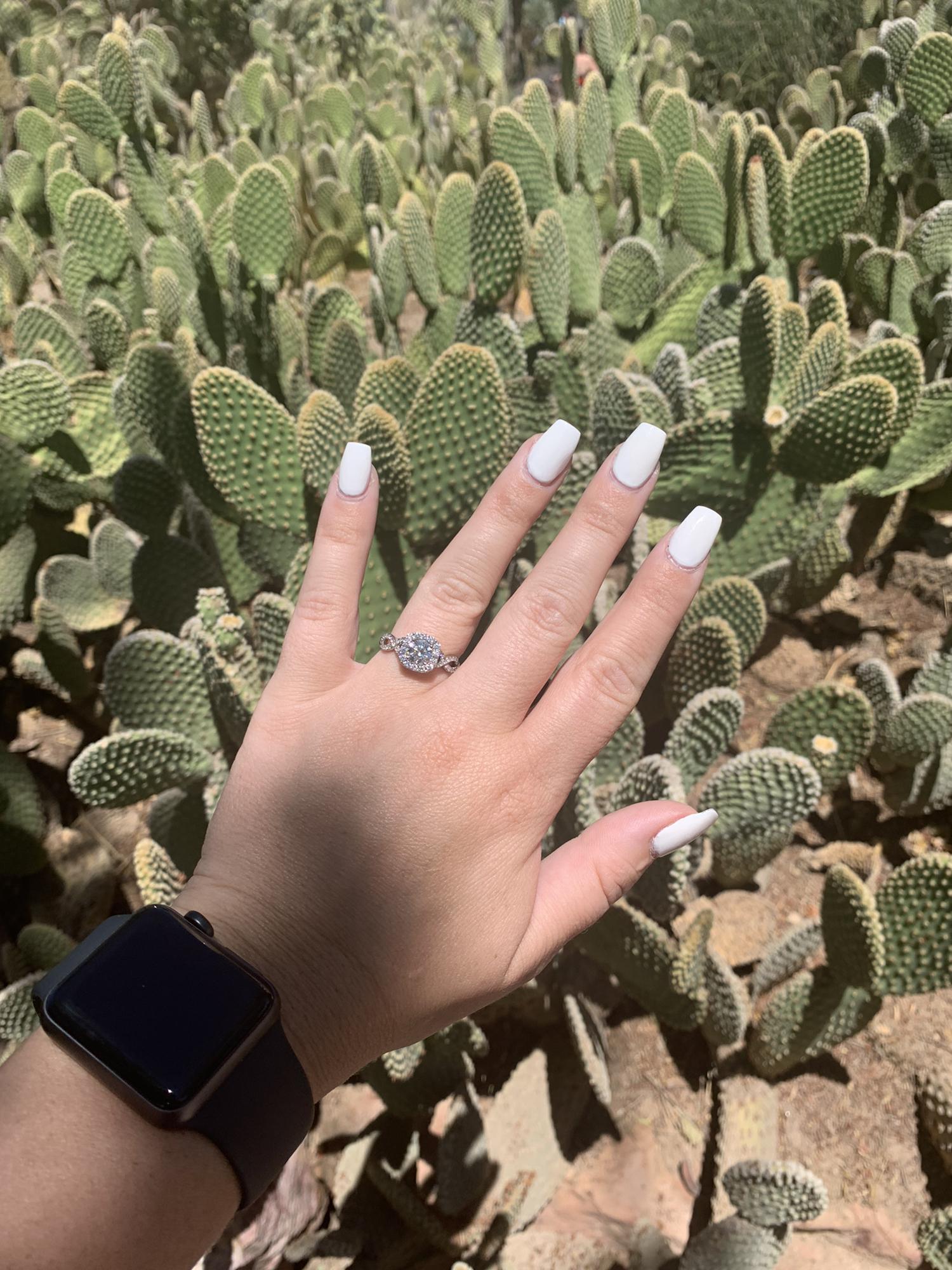 Cactus garden date in Vegas