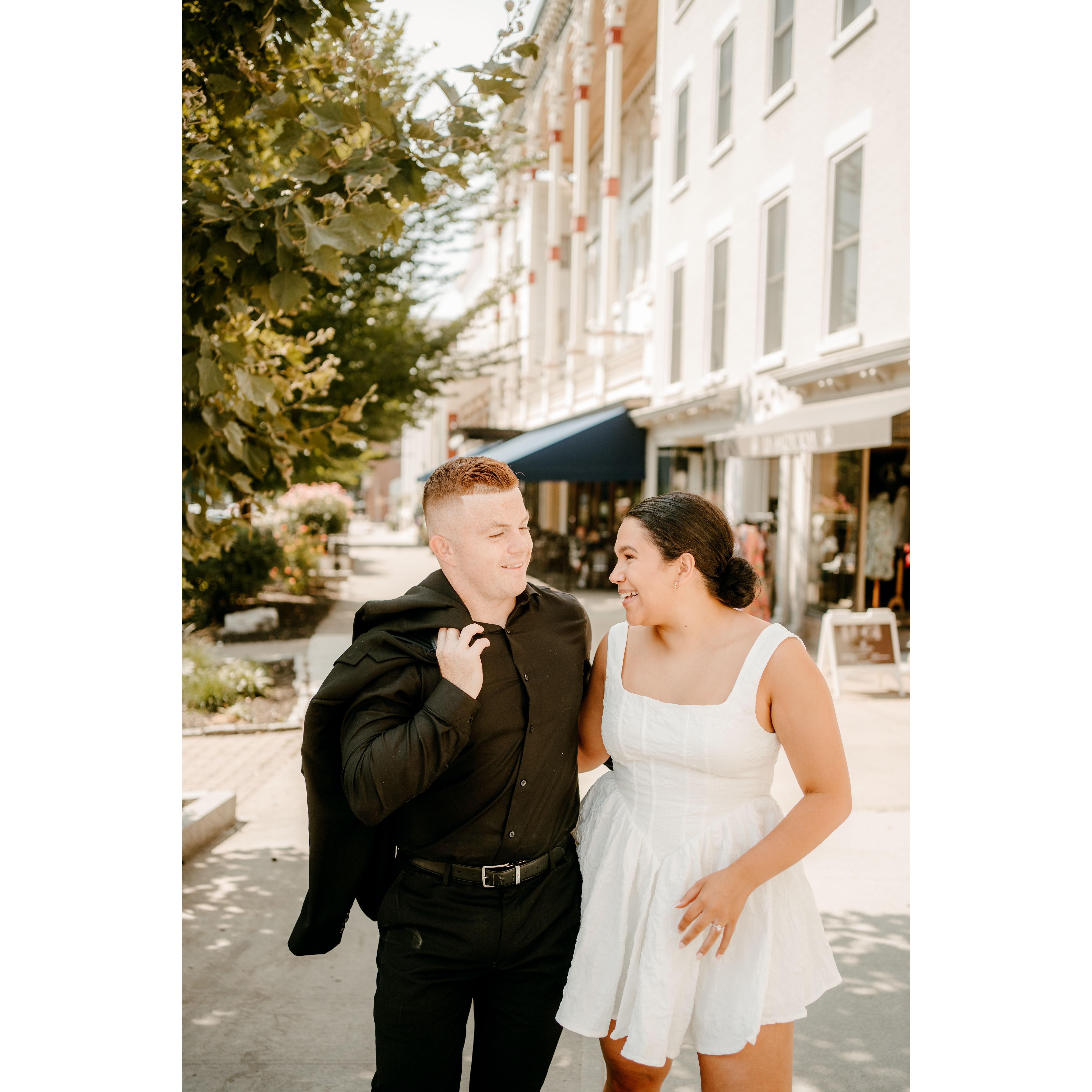 2024: Our engagement photos!