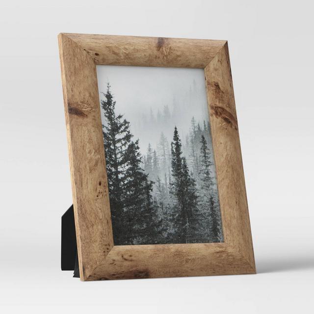 4" x 6" Half Dome PS Picture Frame Brown - Threshold™