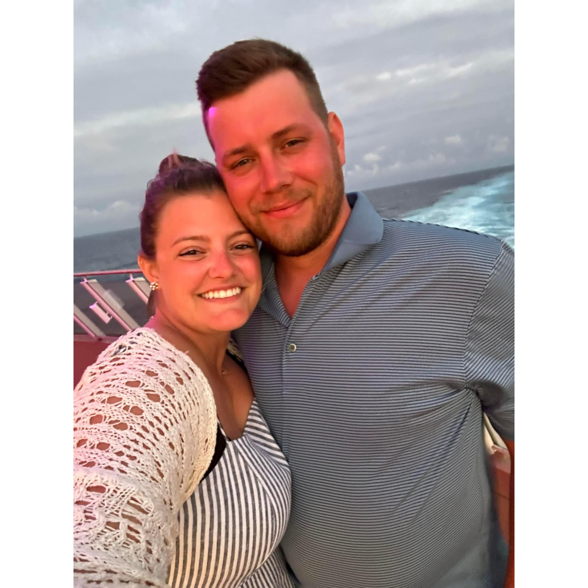 Our 1st big trip together, Bermuda!