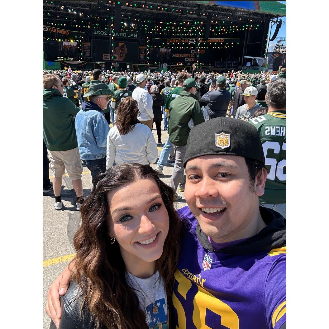 NFL Draft in Green Bay!