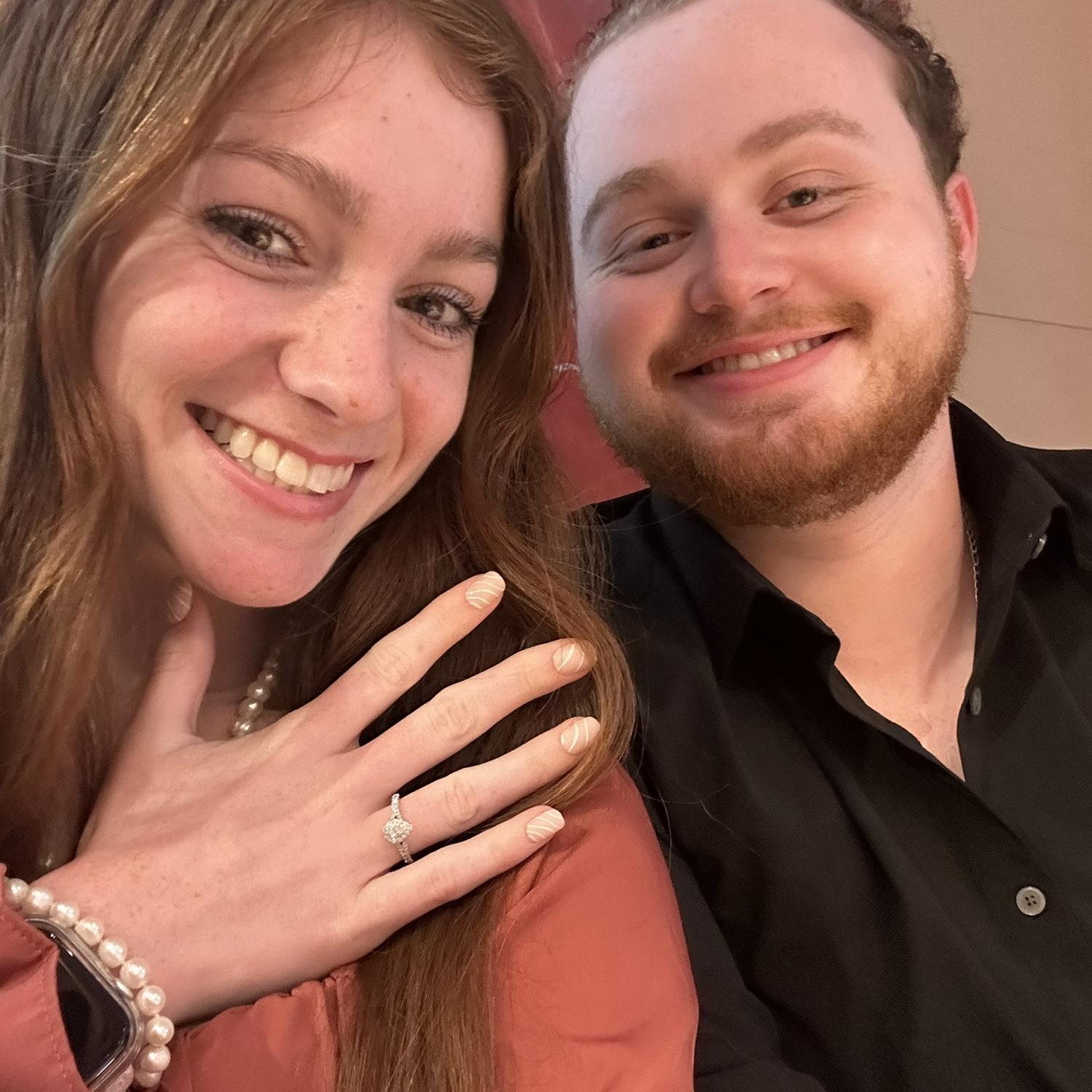 She said yes!