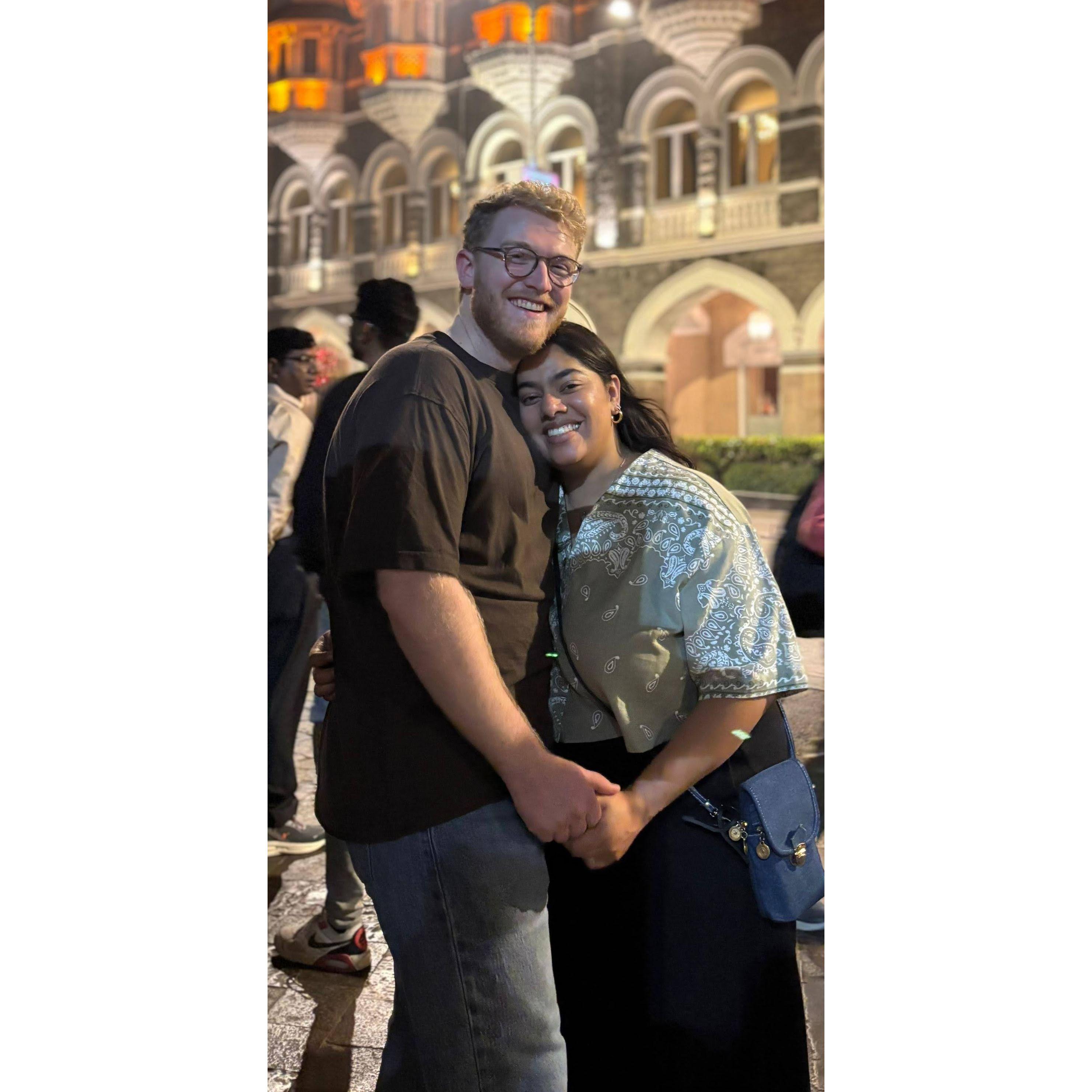 Michael's first trip to India!✈
