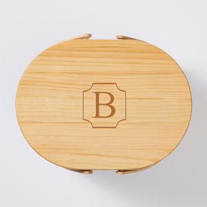 Classic Wicker Picnic Basket For 2