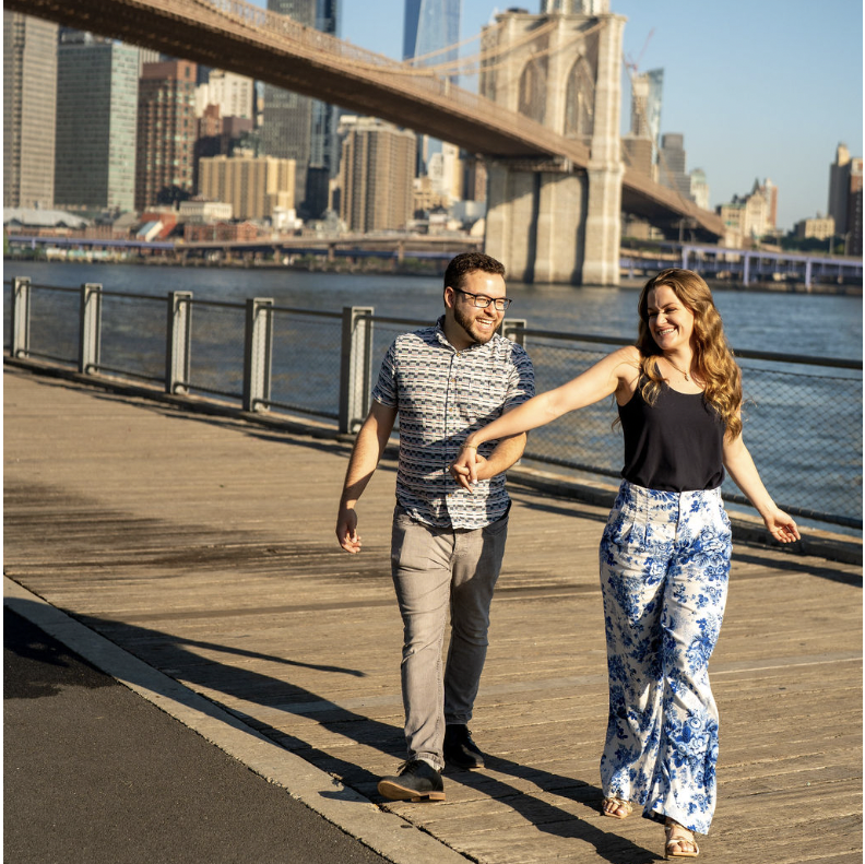 2023 Engagement Photos in Dumbo