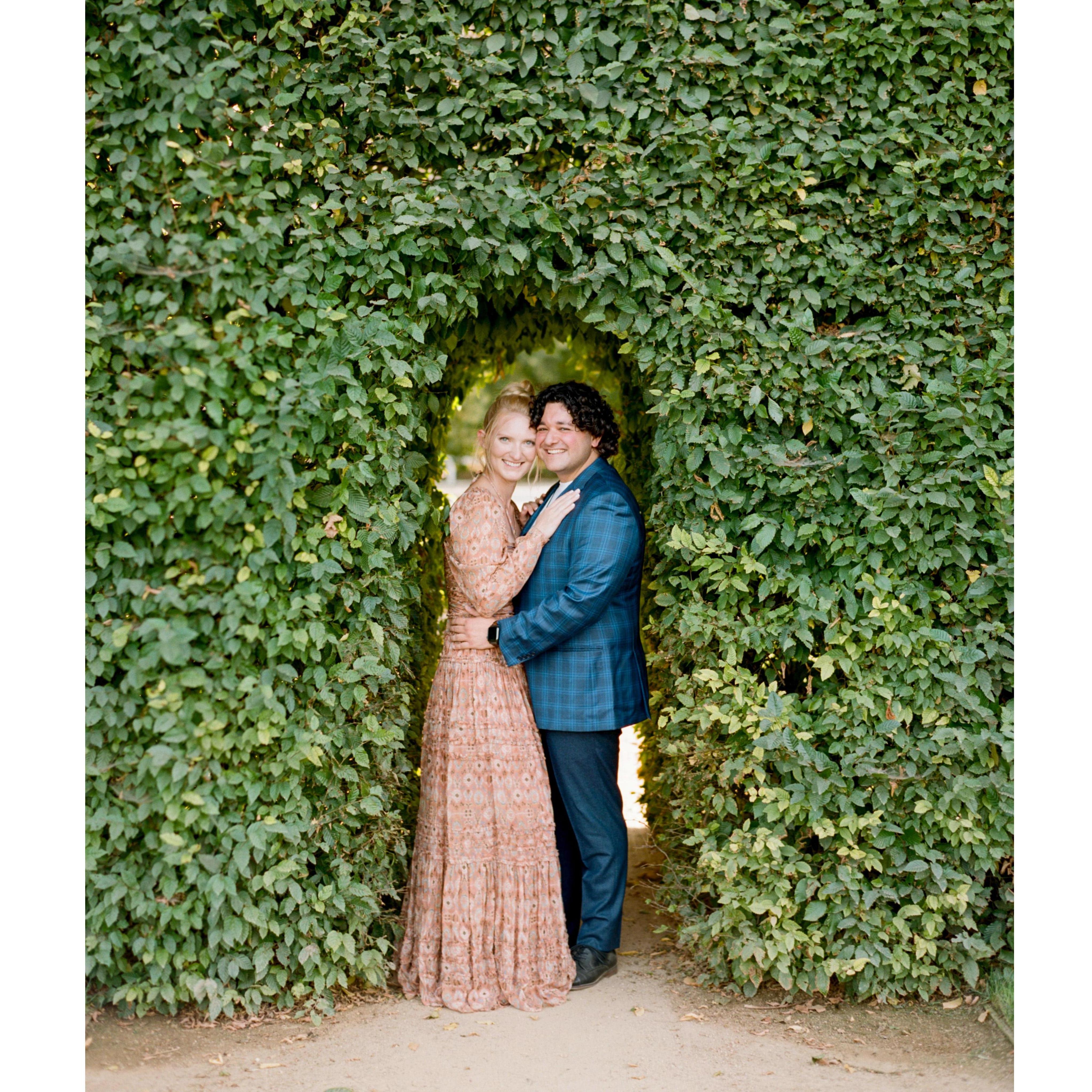 Engagement photos in Santa Barbara. 2021