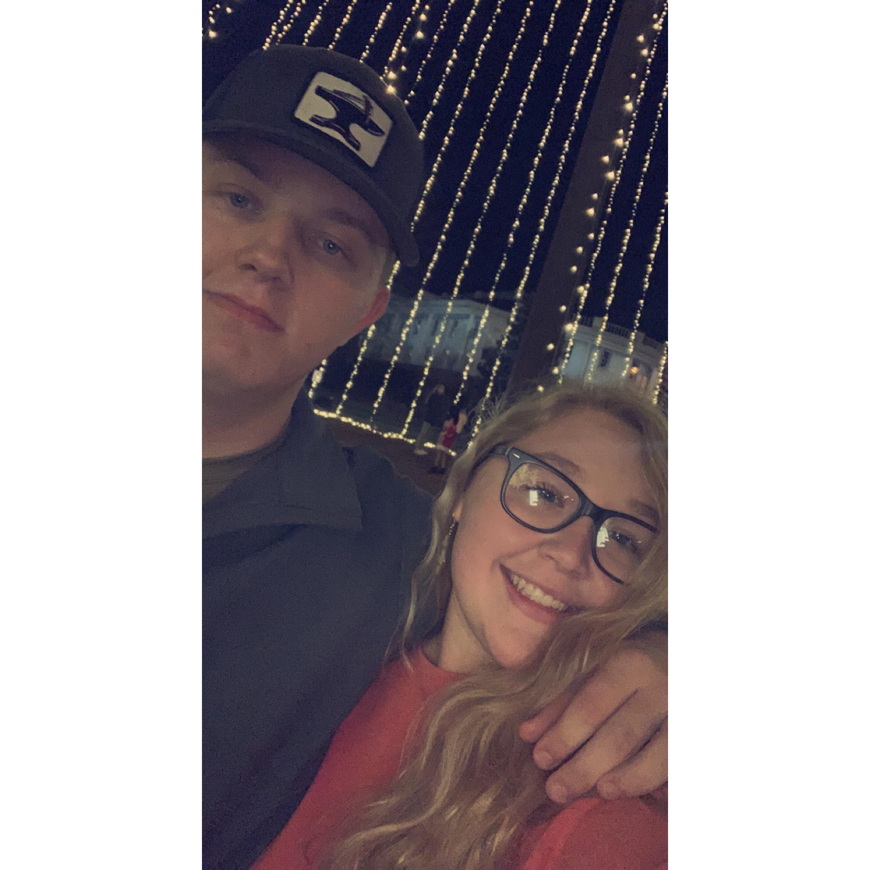Fourth year of seeing the Christmas lights at Opryland!