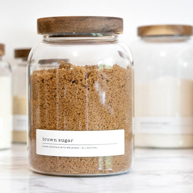 Boho Pantry Labels • Water and Oil Resistant • Personalization Available • by Nest & Note Print Co. (Paper + Pear)
