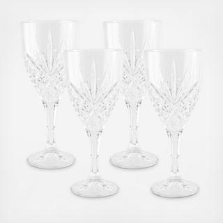 Dublin Acrylic Wine Goblet, Set of 4
