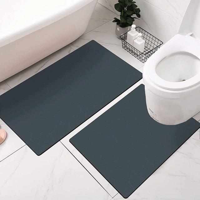 Golener Bath Rugs Set Plus Toilet Mat,Bathroom Rug,Indoor Rugs for Entryway,Bedroom,Bathroom,Shower,Kitchen,Pets Puppy,Soft&Dry ,Washable&Reusable,Provide The Best Protecrion for Your Family