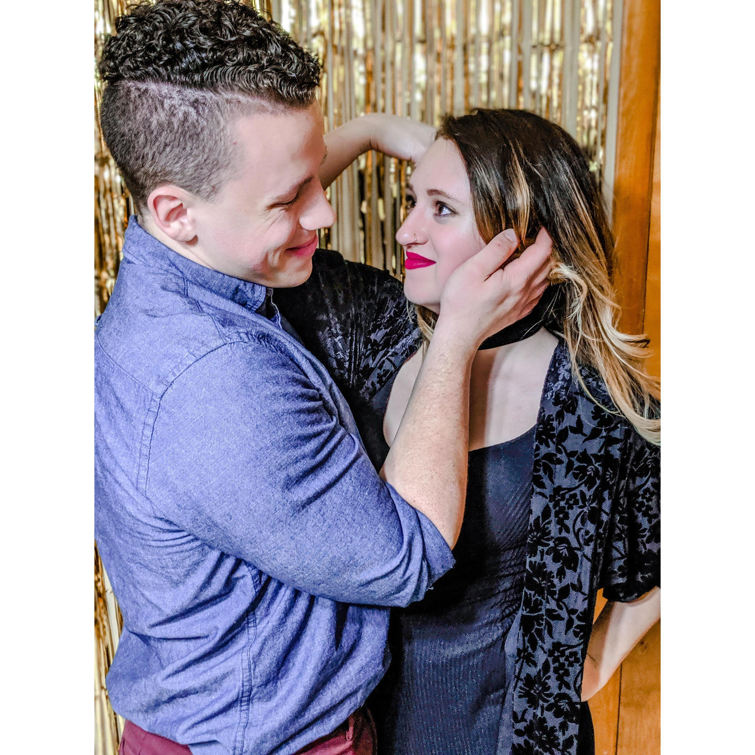 Ringing in the New Year and knowing full well we'd be saying "I Do" before 2020 ended.